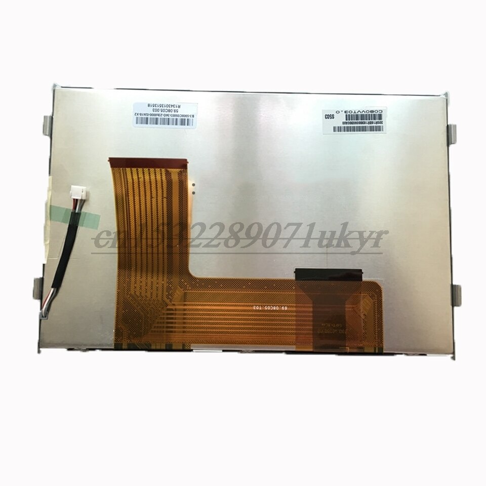 Original AUO 8.0Inch LCD display with capacitor touch screen C080VVT03.0 C080VVT03 For Volk-swagen car gps navigagation