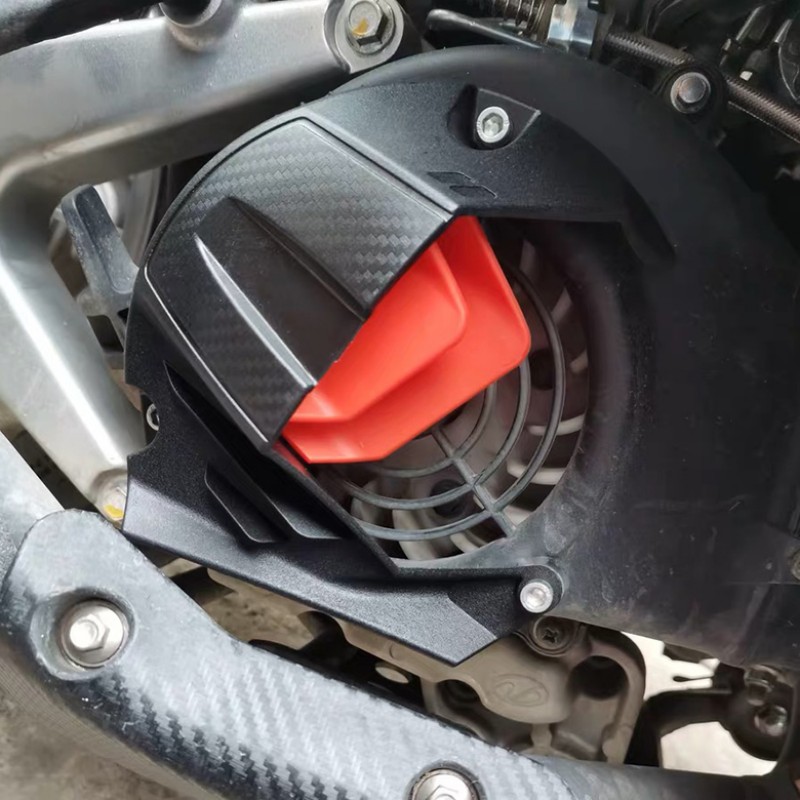 Cubierta de plástico para ventilador de motocicleta, protector de ventilador para Yamaha BWS R X 125, CYGNUS 125,