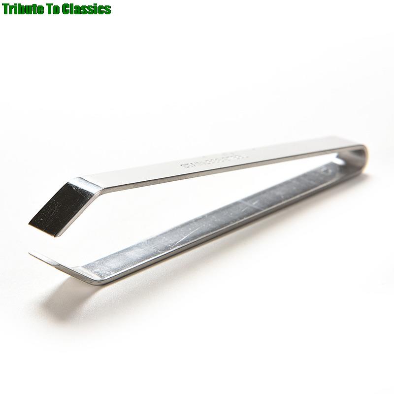 1 sztuk ze stali nierdzewnej szczypce Fishbone metalowe ryby depilator kuchnia Stubbs skubanie futro kości klip Tong zwierząt szczypce BBQ