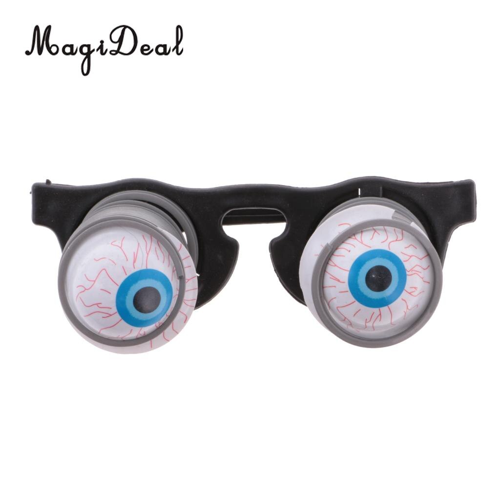 MagiDeal Pop Out Eyes Glasses Droopy Eyes Spring Glasses Halloween Costume Party Joke