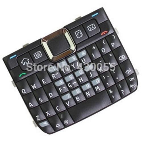 Étui noir pour Nokia E71, housse de protection pour clavier principal, fonction domestique, avec suivi #