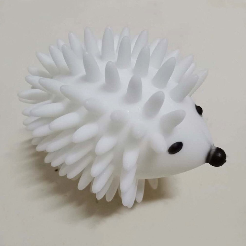 1Pcs Laundry Cleaning Ball Cute Hedgehog Reusable Ball Dryer Reduce Energy Washing Machine Ball Anti Static Clean Balls