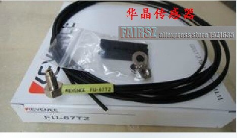 2 unids/lote KEYENCE original FU-67TZ de fibra óptica sensor