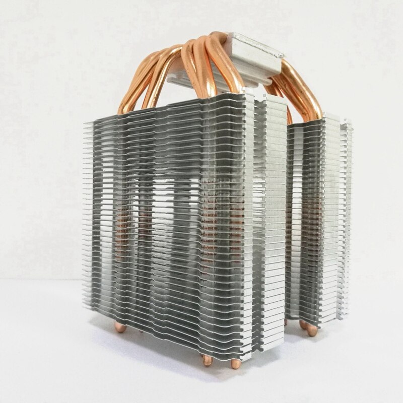 6 Heatpipe Cpu Kühler Kein Lüfter Cpu Kühlkörper Fanless Kühlung Kühler Für Intel 775/1150/1155/ 1156/1366 für Amd Alle