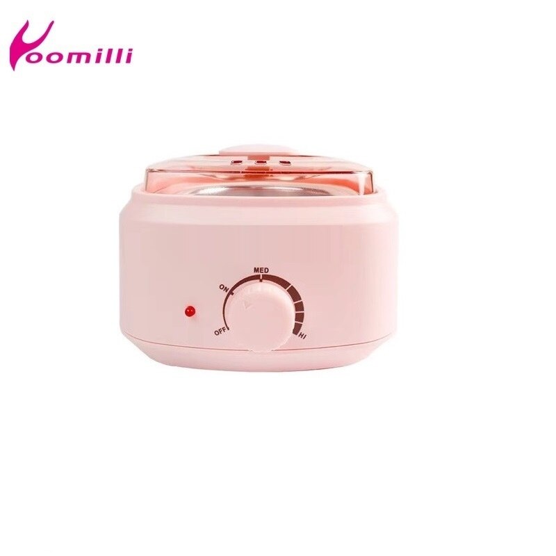 Chauffe-cire électrique de 500ml, Mini appareil chauffe-cire pour épilation des poils, pour Spa, dépilatoire, Machine à fondre, Pot, contrôle de la température