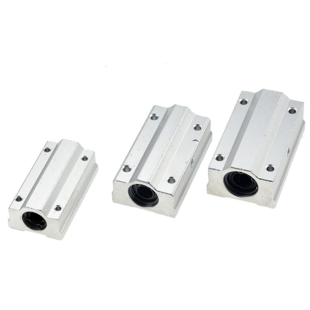 1PC SCS8LUU Long Type Linear Ball Bearing Block CNC Router SCS10LUU SCS12LUU SCS16LUU SCS20LUU