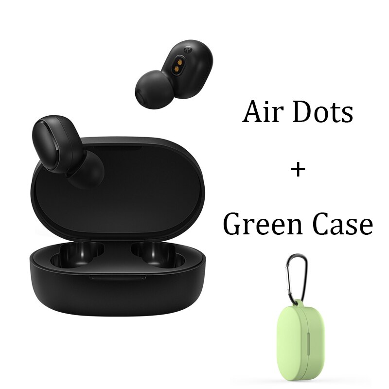 Xiaomi Redmi Airdots True Wireless Sports Running Bluetooth Headset TWS Headset for Android/iOS: AirDots-GreenC