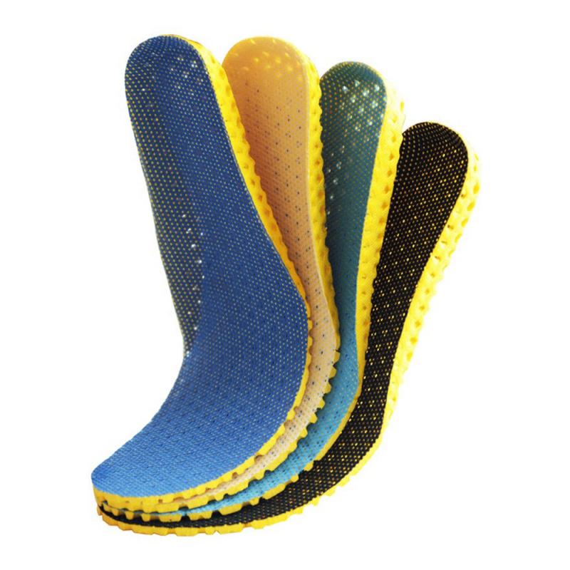 Plantilla para cuidado del pie EVA transpirable, 1 unidad, para fascitis Plantar, masaje ortopédico, insertos para zapatos, absorción de impacto, almohadilla gruesa para zapatos