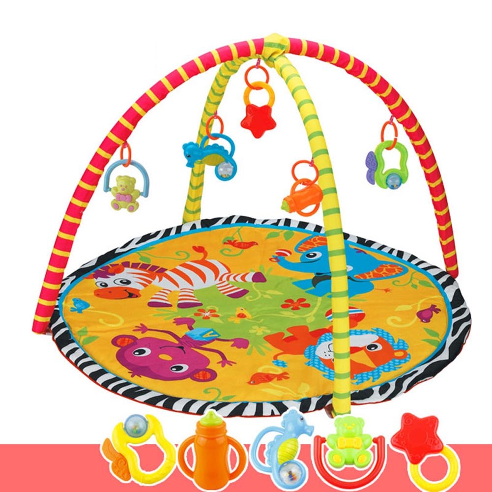 Kids Kinderen Baby Fitness Rek Spel Deken Kruipen Tapijt Mat Gym Speelgoed Intellectuele Ontwikkeling YH-17: style B
