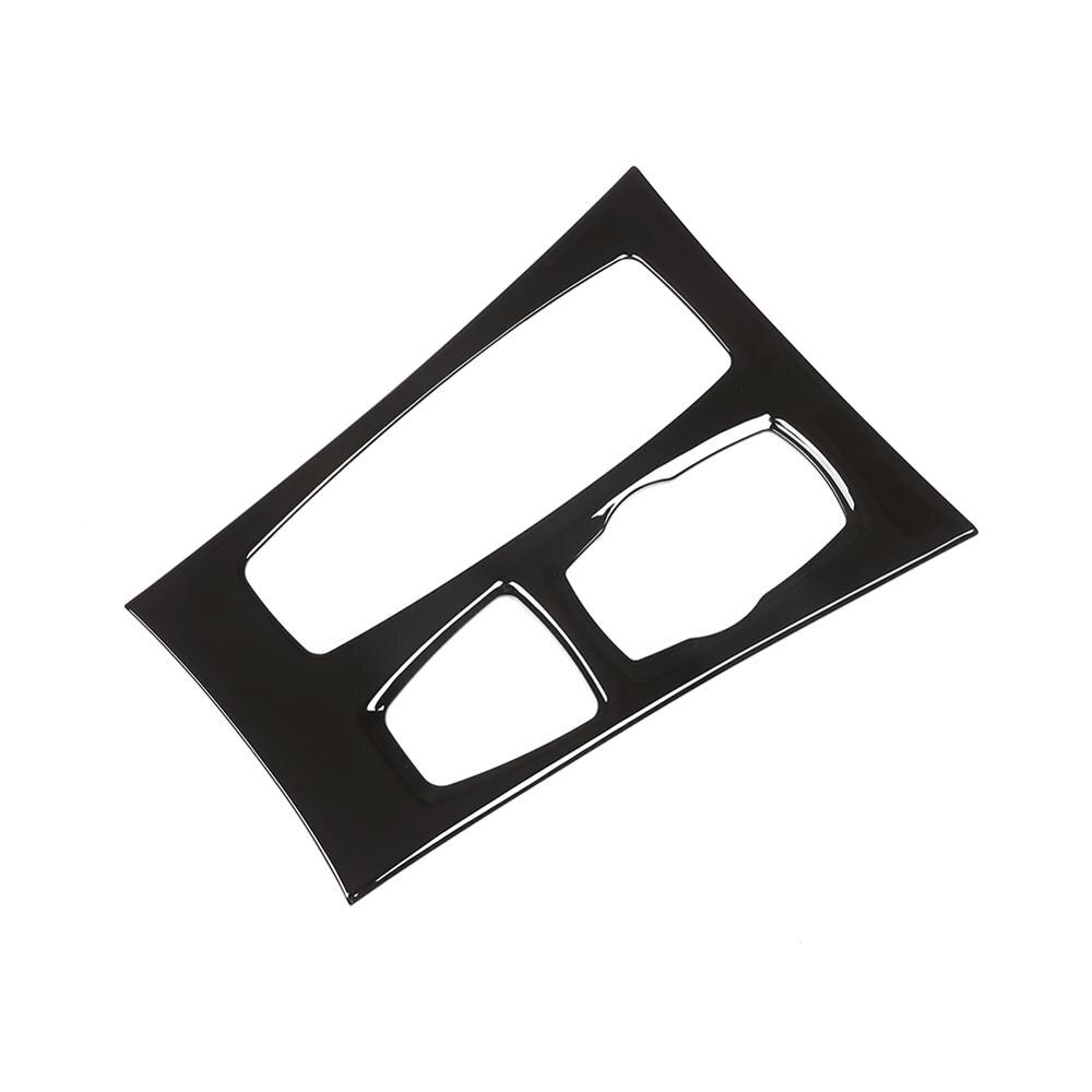 Negro brillante ABS de plástico del coche de Central de Panel de caja de cambios de adornos para BMW X5 E70 -13 modelos LHD vehículos Accesorios: Default Title