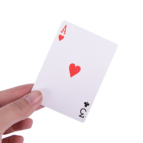 2 sæt magi 3 tre kort trick kort let klassiske magiske spillekort