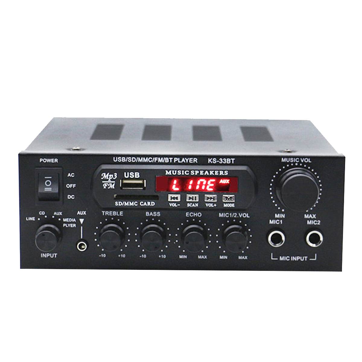 1000W Home Amplifiers Audio 220V Hifi Bass Audio Power Amplifier Sales Home Theater Amplifier for Subwoofer Speakers