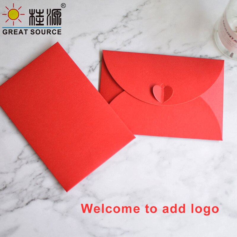 Uitnodigingsenvelop voor een feestje, kaartenvelop 300g kleuren parelmoer kunstpapier envelop  (50 stuks)