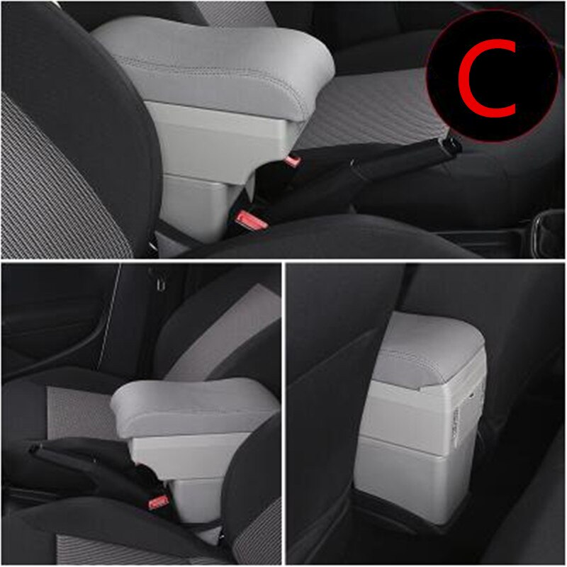 Arm Rest Voor Skoda Fabia 2 Center Middenconsole Opbergdoos Armsteun