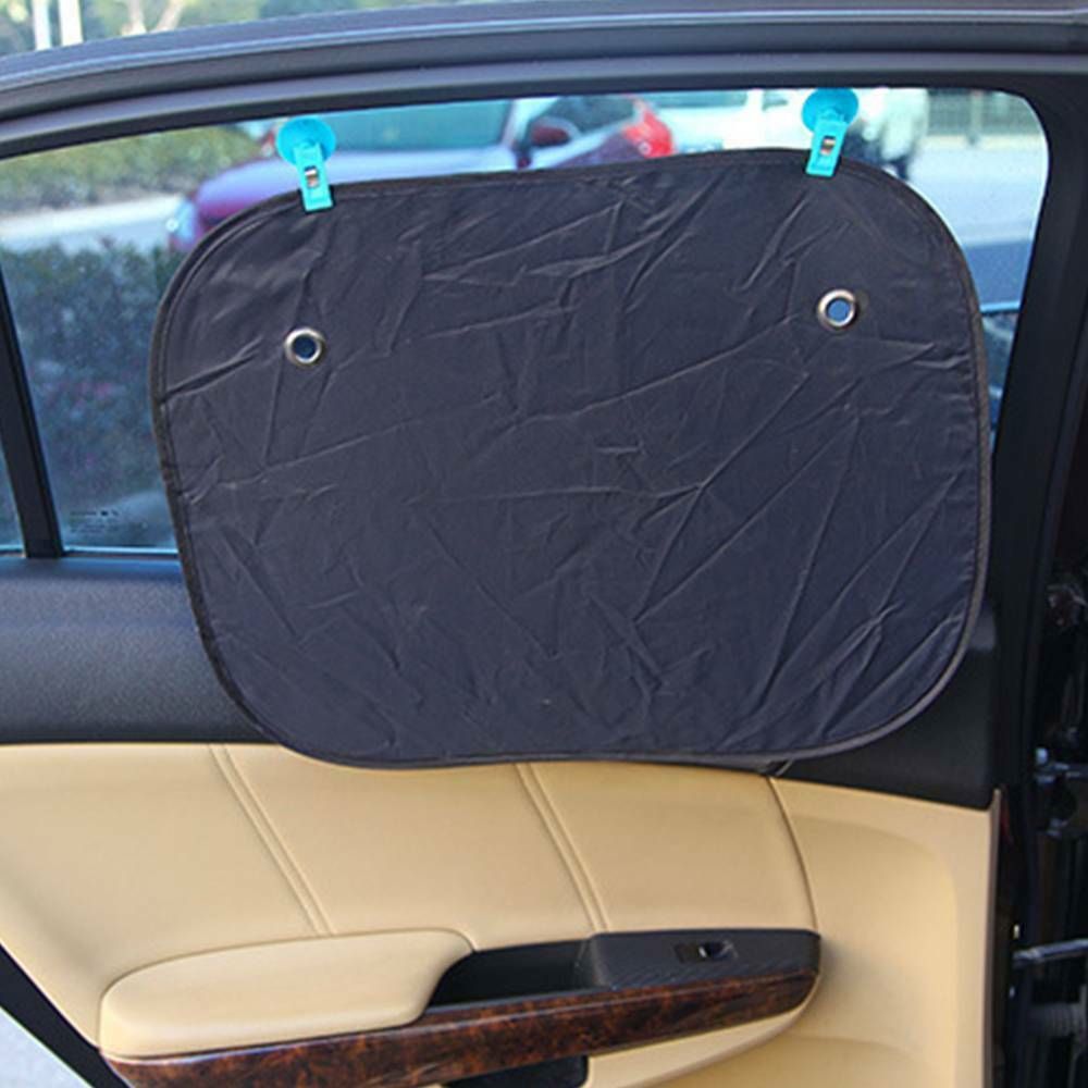 2pcs Car Interior Window Mount Suction Cap Clip Plastic Sucker Removable Holder For Sunshade Curtain Towel Ticket