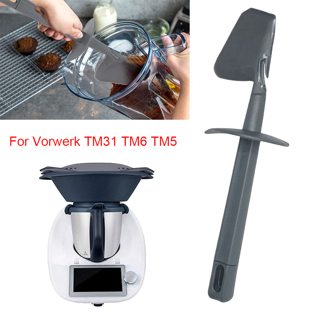 Teigschaber, Spatel, Rührgerät, Ersatzteile, Lebensmittelsammelschaber, Küchenmaschinenspatel für Thermomix TM 6 TM 5 TM 31