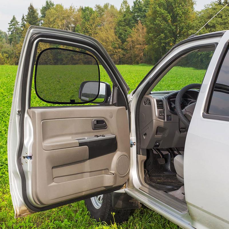 Ventana lateral del coche visera electrostática pantalla protectora funda Anti-UV electrostática adsorción coche ventanas sol resplandor rayos UV