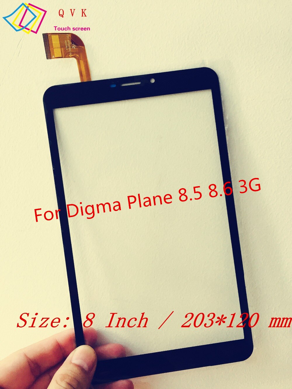 Black Touch Screen 8 Inch Voor Digma Plane 8.1 8.2 8.3 8.4 8.5 8.6 3G Capacitieve Touchscreen Panel reparatie