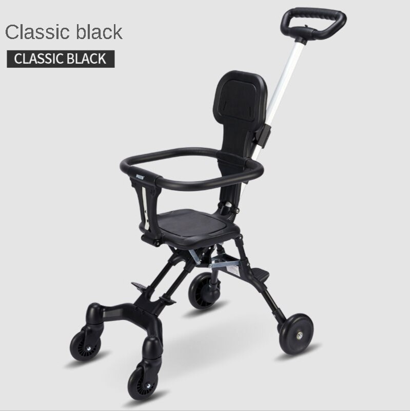 Baby Stroller, Two-way Seat, Foldable, Lightweight, Four-wheel Stroller, on Behalf Of