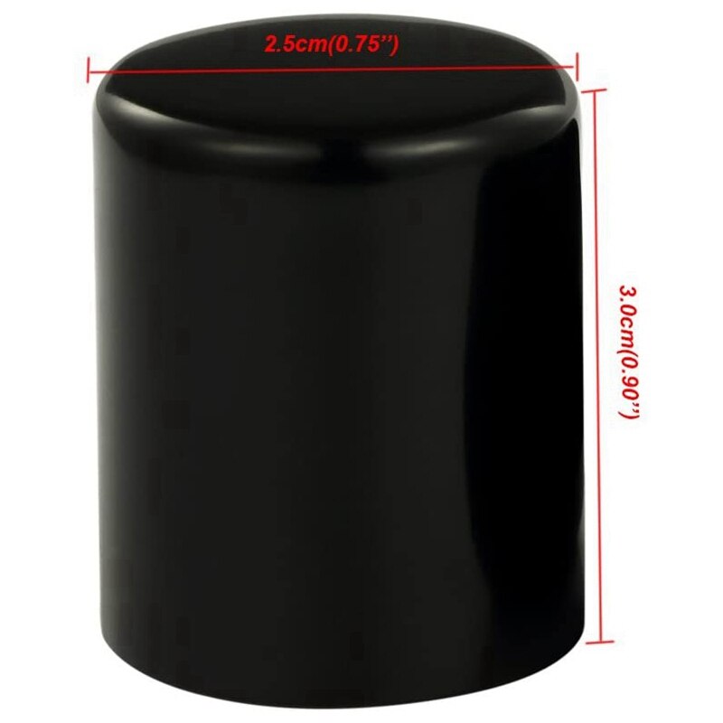 Top4 Stuks Motorcycle Black Docking Hardware Cover Kit Voor Road King Street Glide