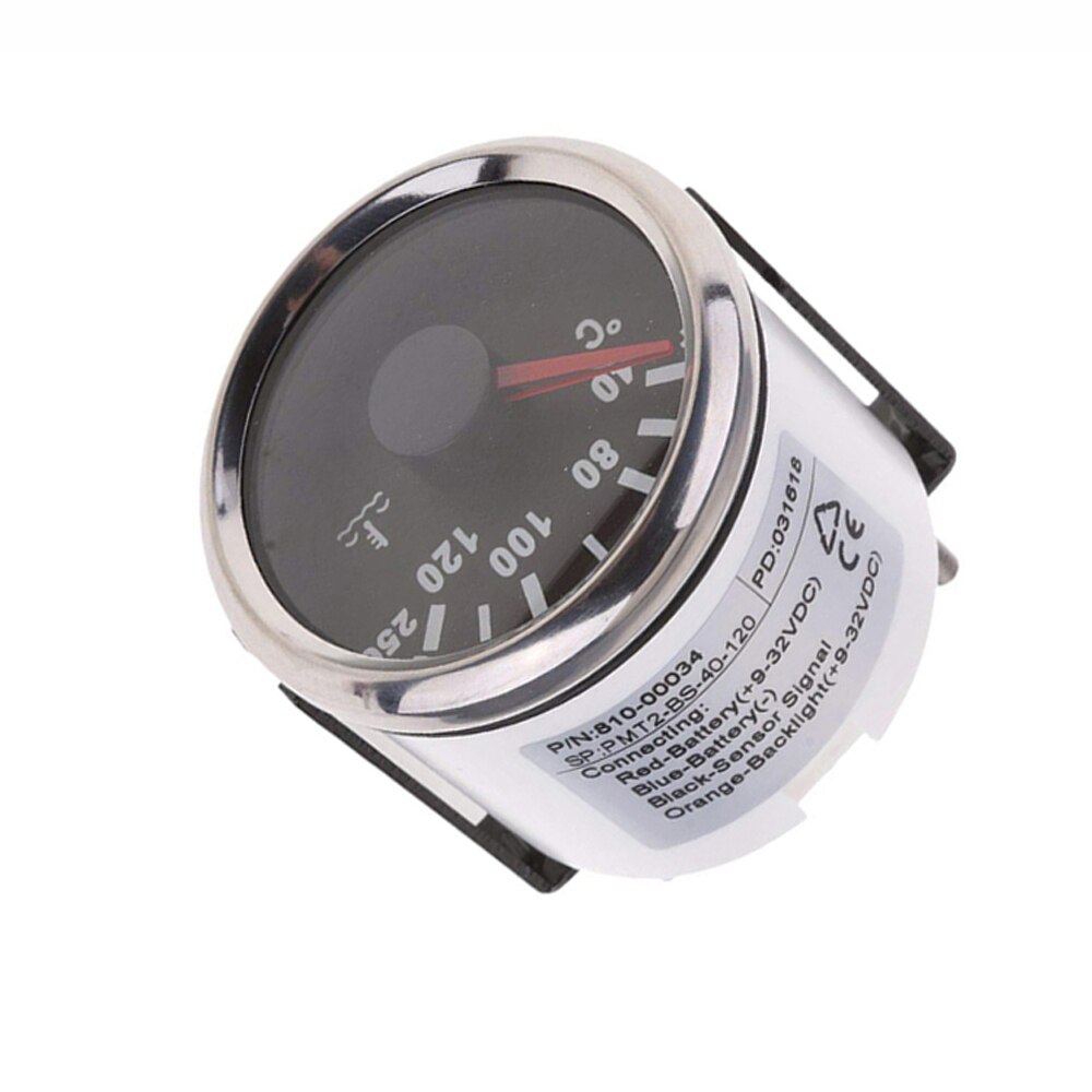Digital Temperature Gauge Car Thermometer 52mm Mini Water Temp Meter Indicator Car Boat With Back light 40~120 Celsius