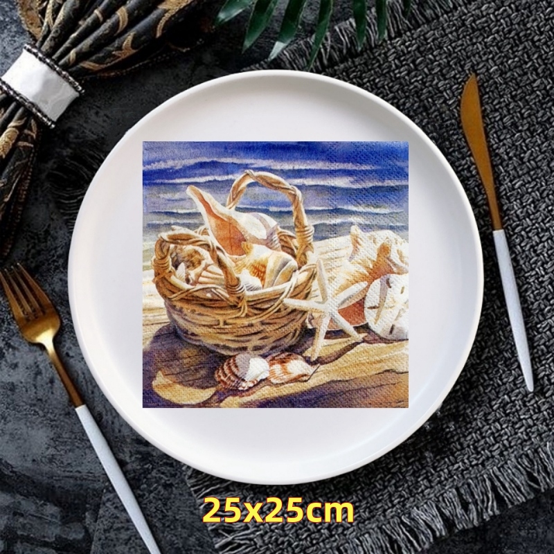 20 stk/pakke blomster vintage retro landlig bord decoupage papirservietter blomsterserviet papirlommetørklæde til festdekorationer