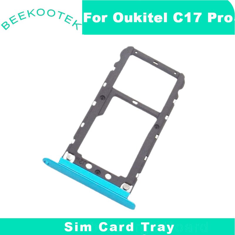 Originaler oukitel  c17 pro sim-kartenhalter, sim-kartensteckplatz, sd-kartenhalter-adapter für das oukitel  c17 pro smartphone: Default Title