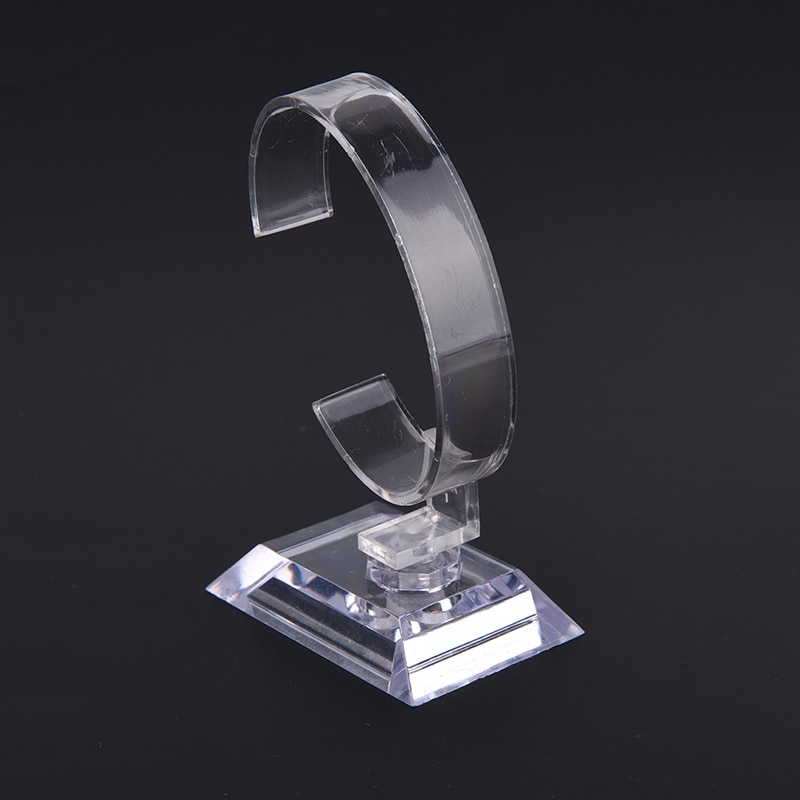 10Cm Plastic Polshorloge Display Rack Holder Show Case Stand Tool Clear Sieraden Verpakking Totale Hoogte Horloge Display stand