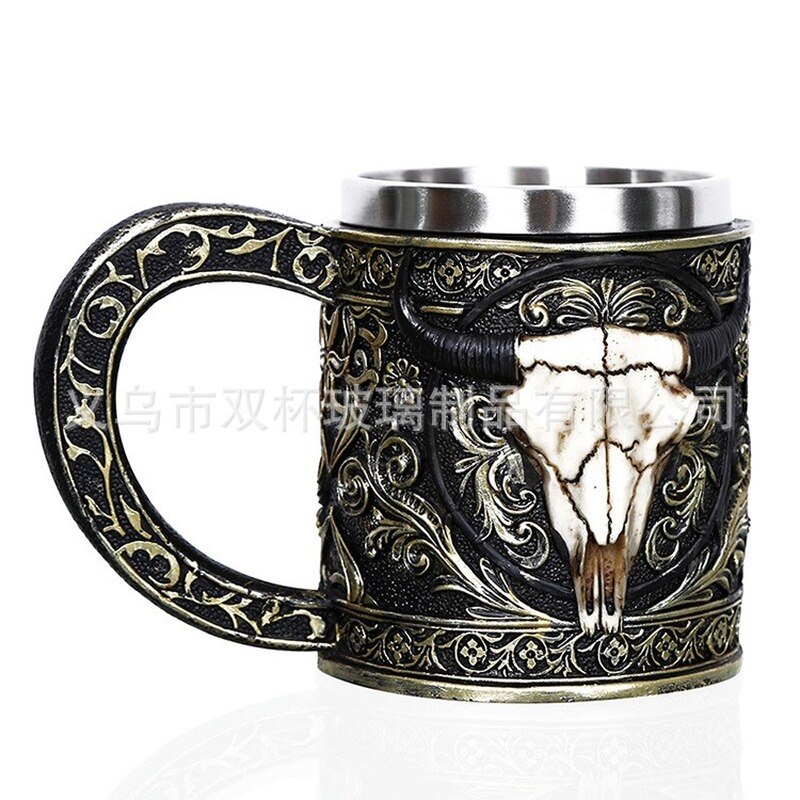 Middeleeuwse Tempeliers Crusader Knight Mok Pak Van Armor Ridder Van De Cross Bier Stein Tankard Koffie Cup WY71301
