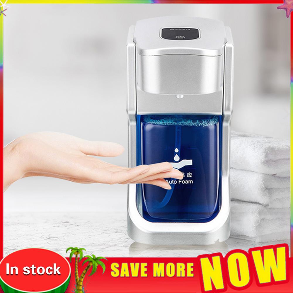 Automatic Soap Dispenser Touchless Sensor Hand Sanitizer Shampoo Detergent Dispenser Wall Mounted For Bathroom Kitchen