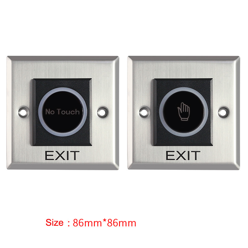 Door Exit Push Button Release Switch Opener For Door Access Control System Entry Open door no touch