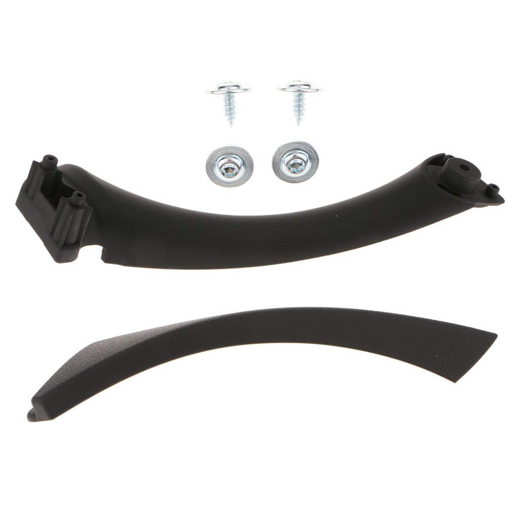 Deurgreep buitenste bekleding & rechter voor/achter binnendeur armsteunbeugel passagierszijde voor bmw 3 serie  e90/e91 ( zwart)