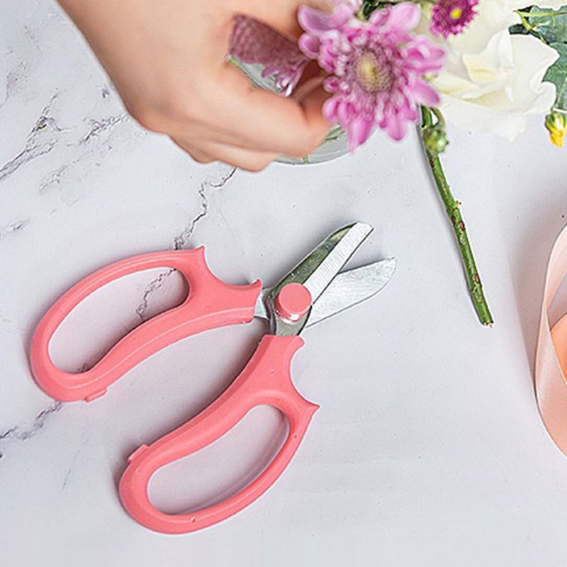 arrondi droite cisailles jardin élagage ciseaux Durable acier inoxydable jardin