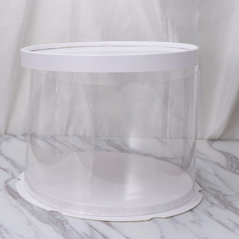 6/8/10Inch Plastic Transparante Taart Verpakking Cake Dessert Container Verjaardag Wedding Party Box Levert