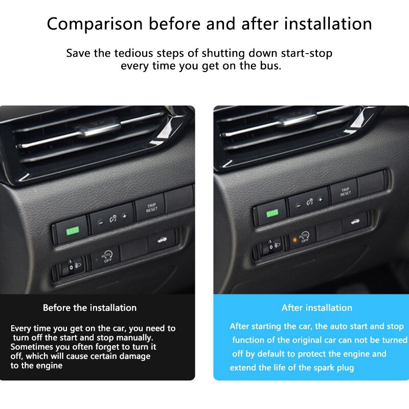 Car Start-Stop Automatic Shut-Off Device Start-Stop Treasure for Nissan Bluebird Teana Sylphy Qijun Qashqai Tiida