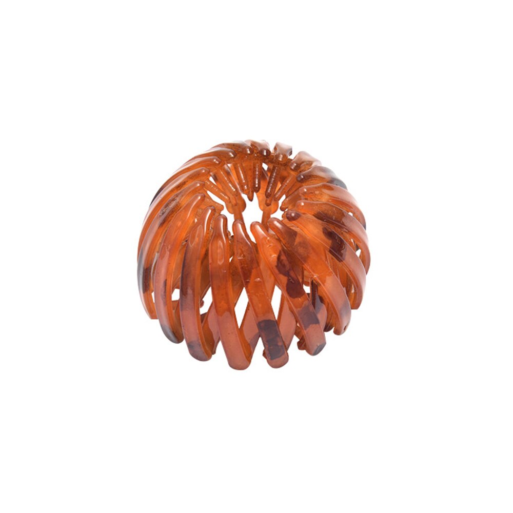 Nido de Pájaro Vintage Simple de para hacer moños, cabeza de albóndigas, pinzas en forma de garra, cola de caballo con carácter, hebilla, herramientas de peinado Hai: 6