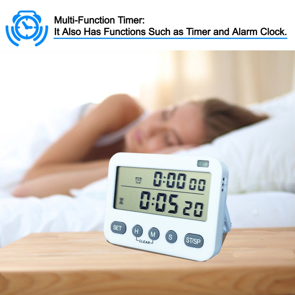 Kitchen Timer Cooking Timer Digital Clock Timing and Countdown Function Device Kitchen Digital Timer