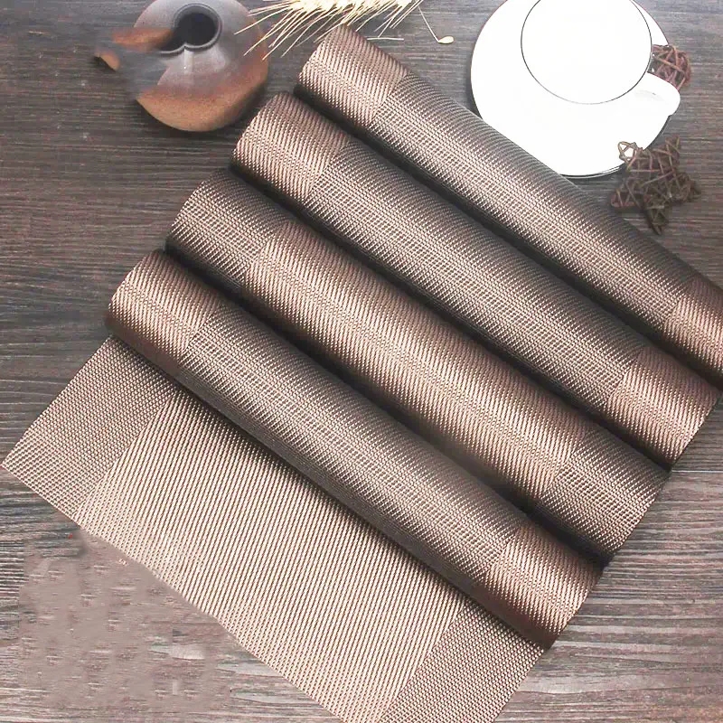 Runner da tavolo da tè impermeabile a prova di olio in PVC per la casa Runner da tavolo rettangolare semplice per tutti i fiammiferi Runner da tavolo traspirante antiscivolo