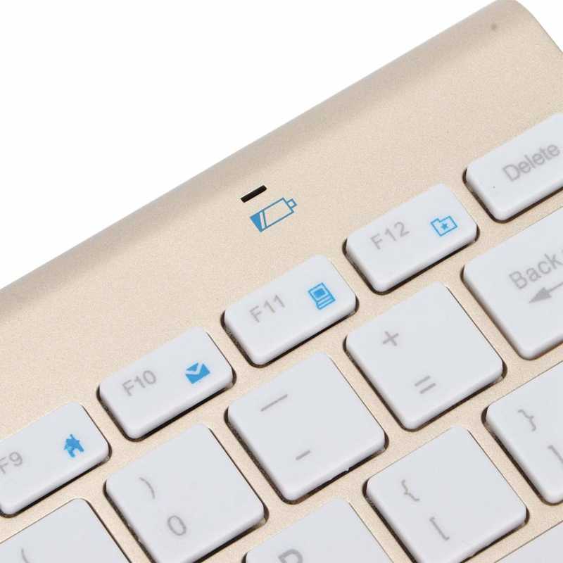 Wireless Keyboard Mouse Combo Keyboard Mouse Combo Wear Resistance for Macbook for Desktop for Windows