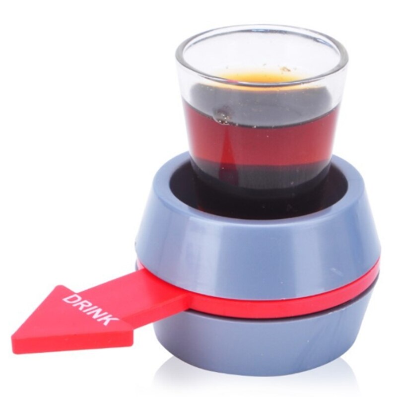 Portable Spin the Drinking Game Shot Gl Spinner for Home Party Supplies