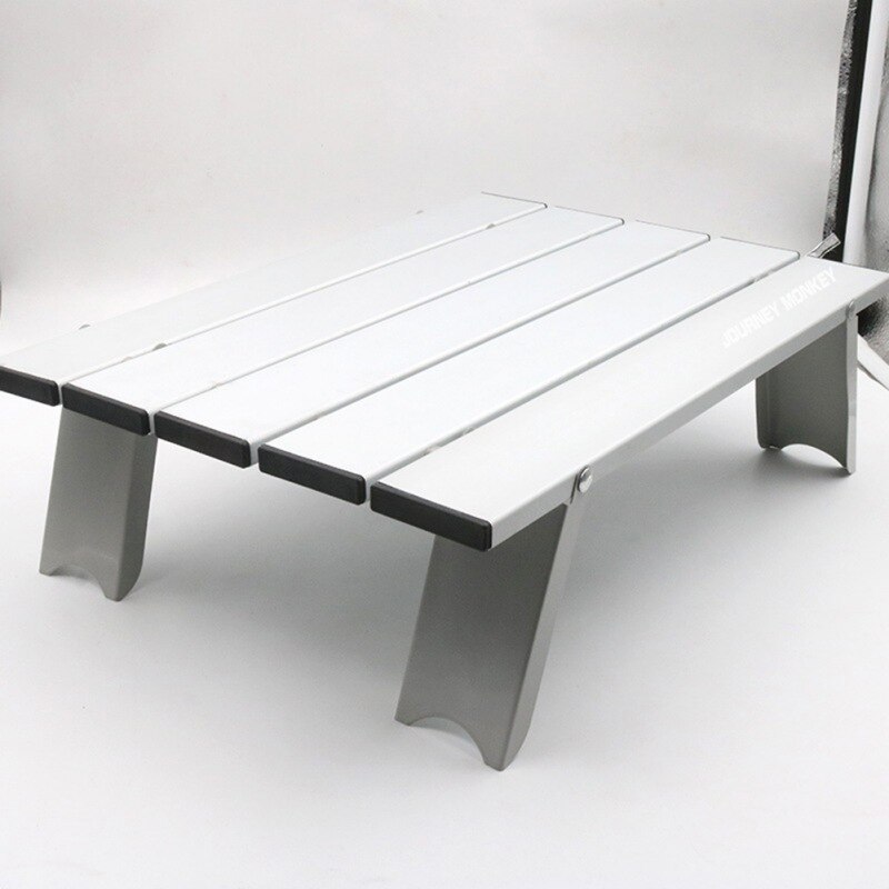 Small Folding Table Outdoor Barbecue Camping Tent Household Bed Collapsible Computer Desk Aluminum Folding Table