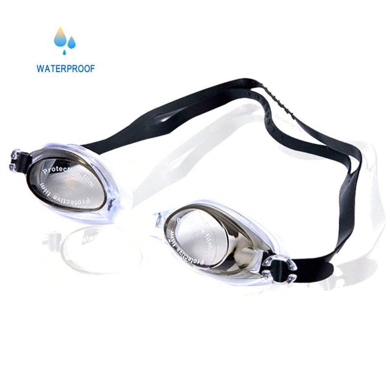 Adjustable Swim Eyewear Flat Light Swimming Goggles Waterproof For Men Women Adult Junior Sportswear Accessories