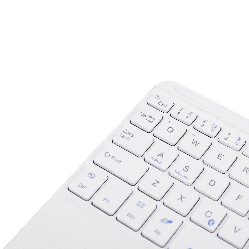 9 Cal bezprzewodowa Mini Bluetooth3.0 klawiatura Touchpad wsparcie Android przenośne akcesoria biurowe do komputerów stacjonarnych
