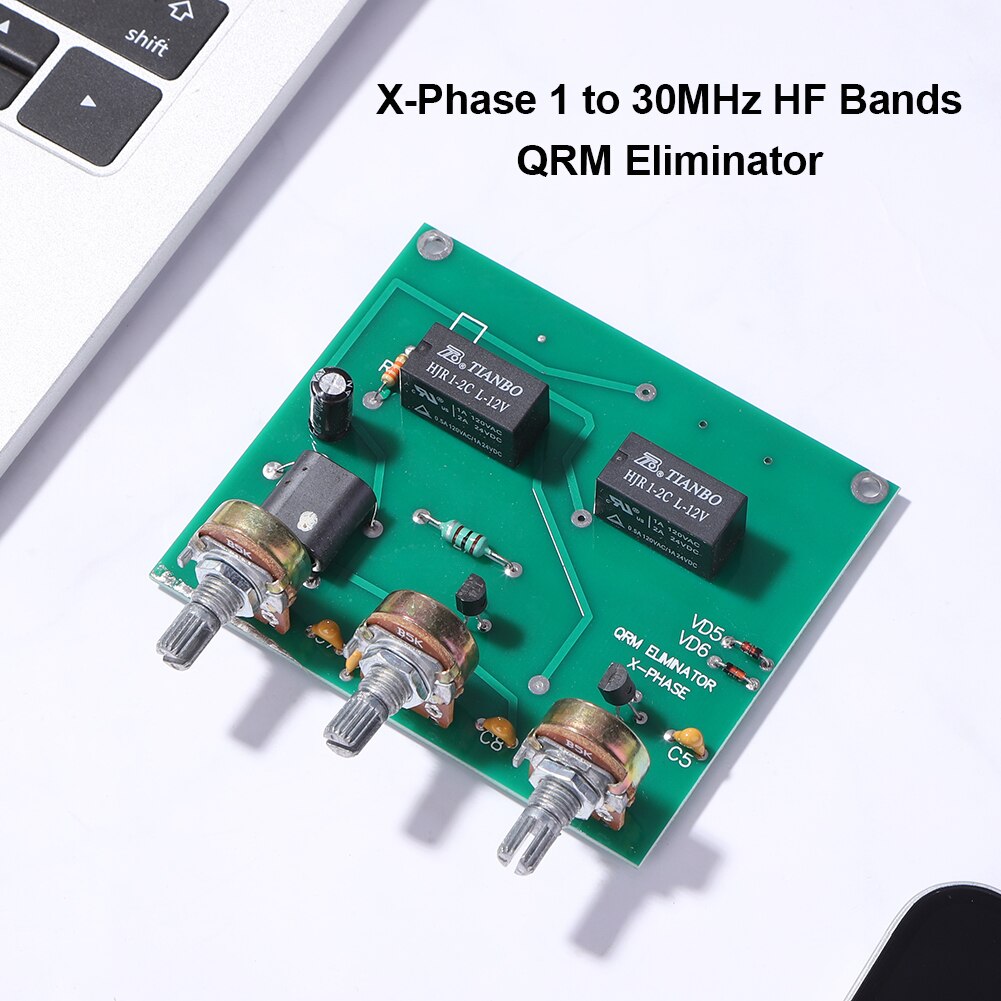 Afgewerkt Eliminator Afgewerkt Board Diy Kit X-Fase 1 Tot 30Mhz Hf Bands Qrm Voor Signaal Ham Radio versterker