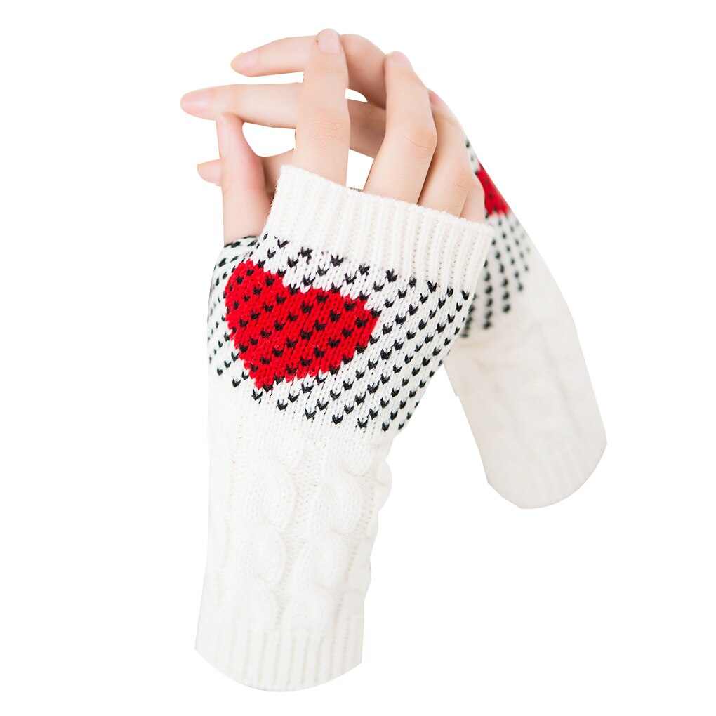 1 Paar Winter Herfst Kerst Hart Typen Handschoenen Vrouwen Meisjes Arm Pols Warmer Mouwen Winter Herfst Mittens: NO.5