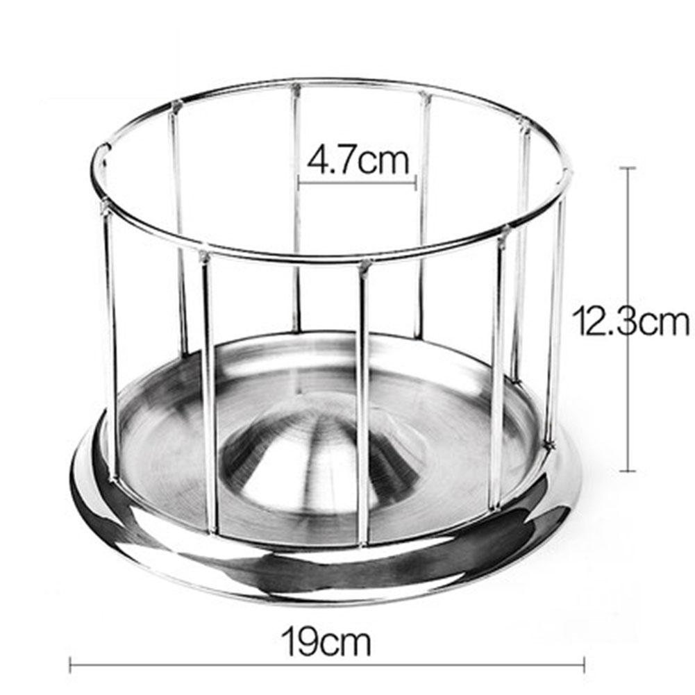 HiMISS Steel Pet Tortoise Food Bowl Turtle Water Food Tray Food Dispenser Feeding Tool