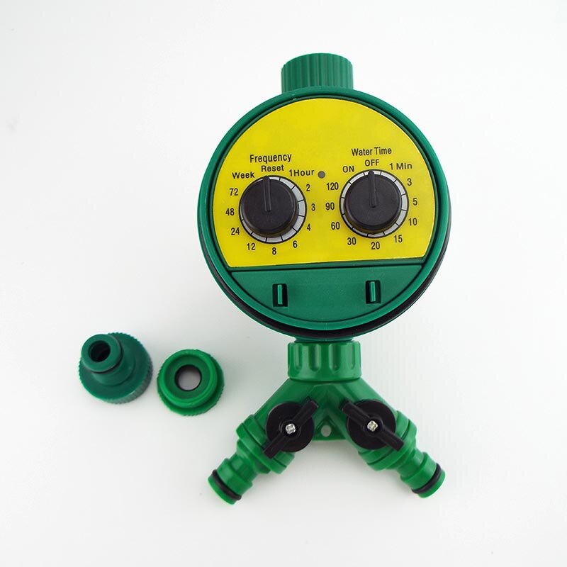 1x utomatic Electronic garden Water Timer Irrigation Controller Electric auto Timer tap adapter plant flower Watering System