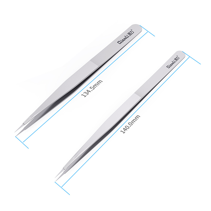 Nuove pinzette Qianli INeezy Ultra Fine Gringding manuale pinzette in acciaio Non magnetiche BGA Jumper pinze di riparazione per riparazione del telefono: AB