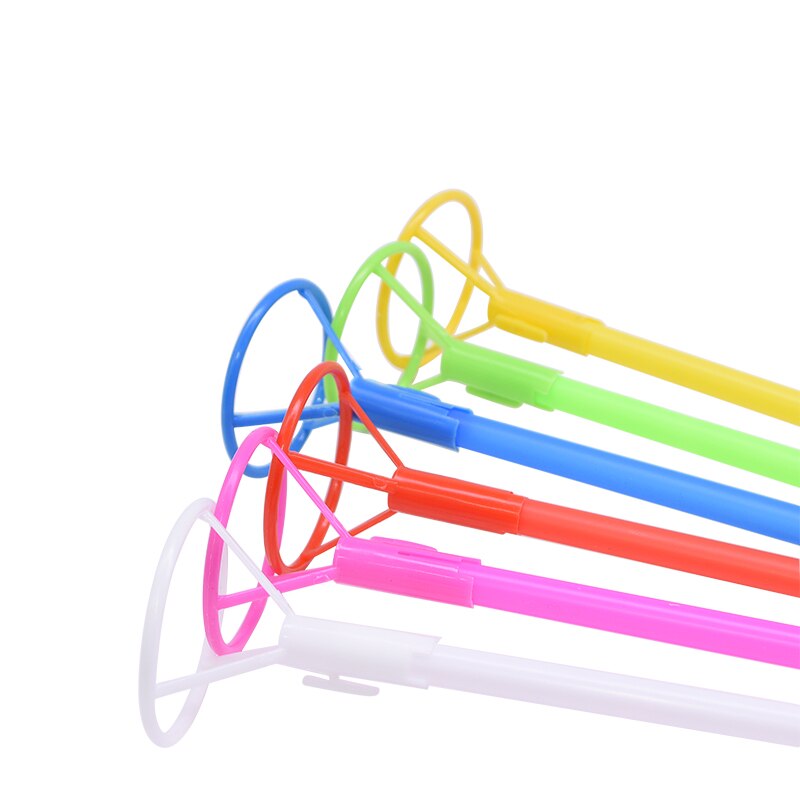Porte-ballons en aluminium 5/10 pièces, porte-ballons en plastique avec tasse, accessoires, tiges en PVC pour décorations de fête d&#39;anniversaire et de mariage