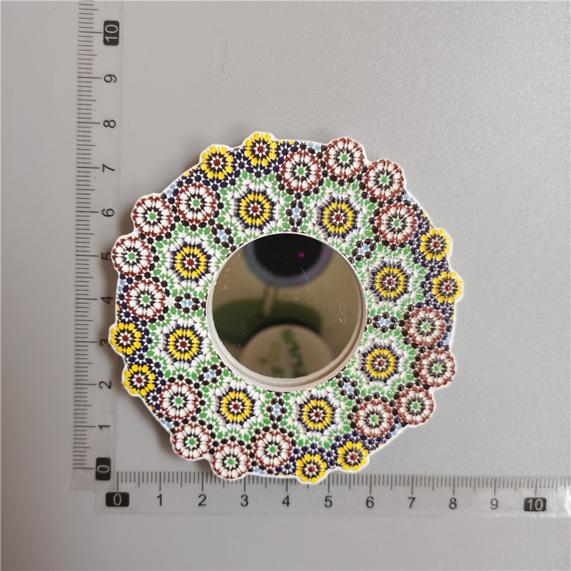 Spain Granada Fridge Magnet Oman Islamic Style Mirror Frame Magnetic Refrigerator Stickers for Home Decor Collection Ideas